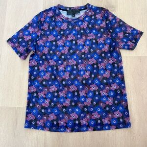 No. 6 Store Floral Mesh Tee